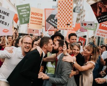 Un mariage simple et joyeux à Paris - Photos : Léa Féry - Blog mariage : La mariée aux pieds nus