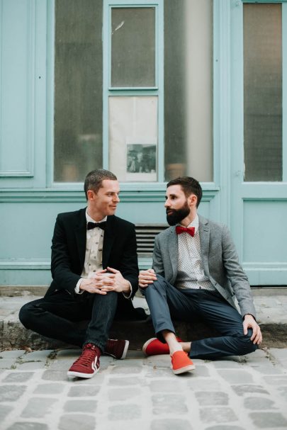 Un mariage simple et joyeux à Paris - Photos : Léa Féry - Blog mariage : La mariée aux pieds nus