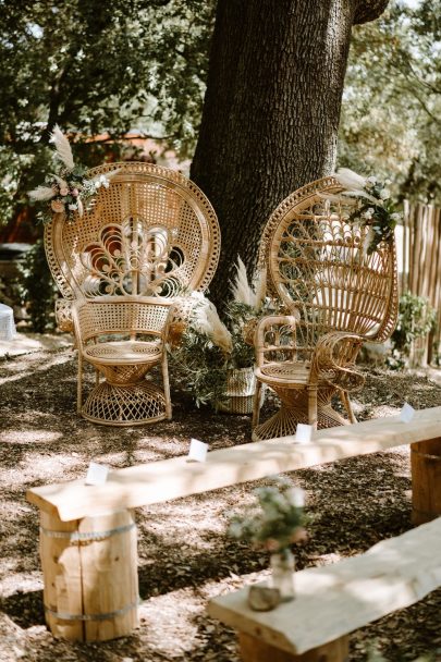 Un mariage simple et bohème au Mas de Rey en Occitanie - Photos : Laurent Brouzet - Blog mariage : La mariée aux pieds nus