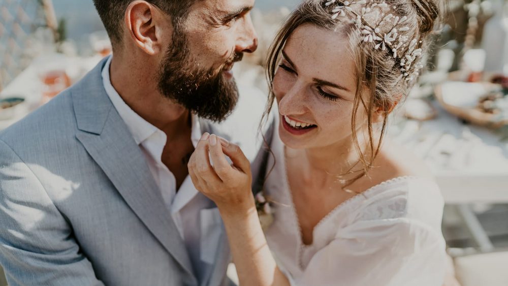 Un mariage simple à Quiberon - Photos : Les Histoires d'A. - Blog mariage : La mariée aux pieds nus