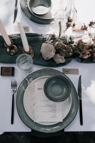 Un mariage simple et naturel en vert - Photos : Delphine Closse - Blog mariage : La mariée aux pieds nus