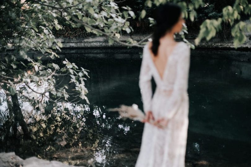 Un mariage simple et naturel en vert - Photos : Delphine Closse - Blog mariage : La mariée aux pieds nus