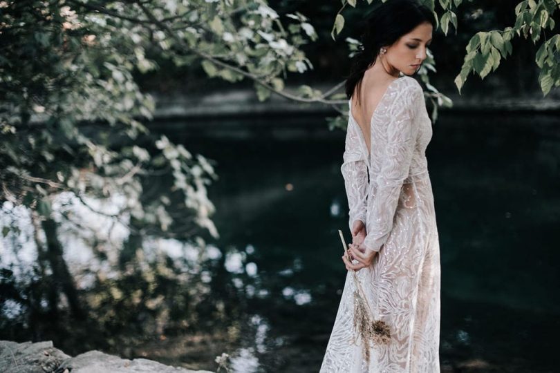 Un mariage simple et naturel en vert - Photos : Delphine Closse - Blog mariage : La mariée aux pieds nus