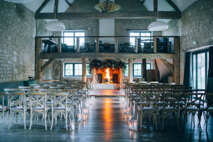 Un mariage surprise en hiver à La Dime de Giverny - A découvrir sur le blog mariage www.lamarieeauxpiedsnus.com - Photos : Ingrid Lepan