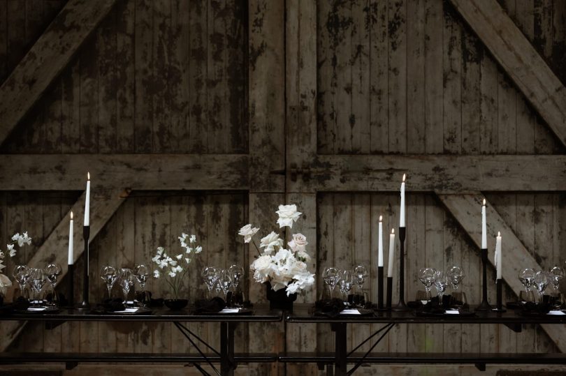 Un mariage surprise dans une ambiance indus en noir et blanc - Photos : Marie Dubrulle - Blog mariage : La mariée aux pieds nus