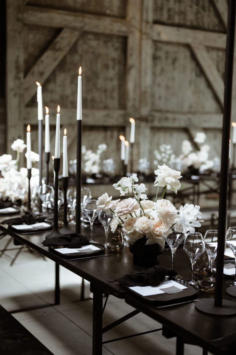 Un mariage surprise dans une ambiance indus en noir et blanc - Photos : Marie Dubrulle - Blog mariage : La mariée aux pieds nus