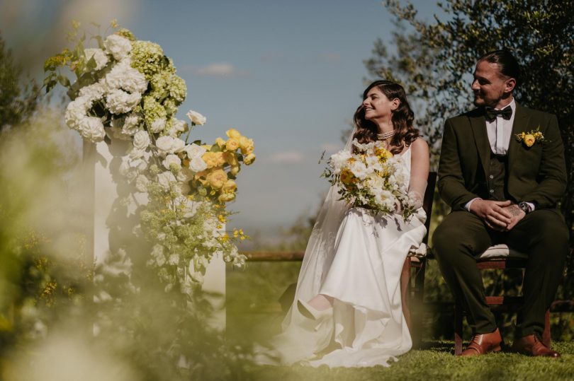 Un mariage à la Ferme Belagaggio en Toscane - Photos : Anais Armand Pétrier - Blog mariage : La mariée aux pieds nus