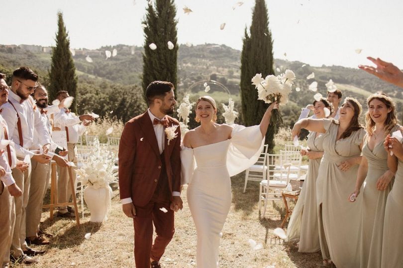 Un mariage en Toscane - Photos : Dall'k - Blog mariage : La mariée aux pieds nus