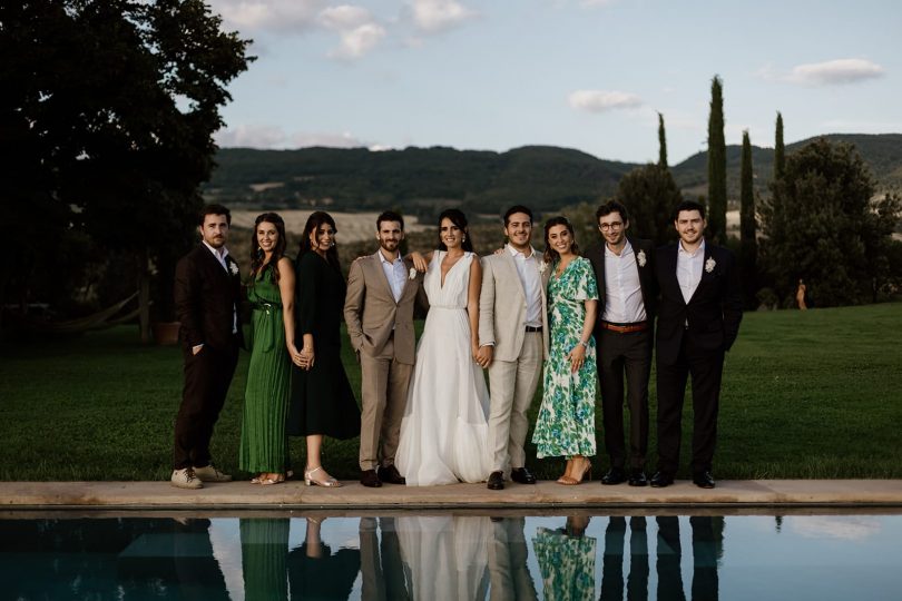 Un mariage en Toscane en Italie - Photos : Coralie Lescieux - Blog mariage : La mariée aux pieds nus