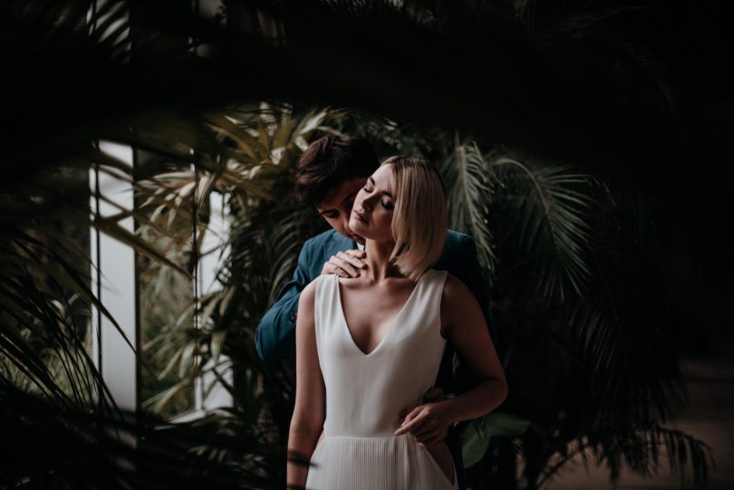 Un mariage aux inspirations tropicales et minimalistes à l'Espace Nobuyoshi - Freyia Photography - La mariée aux pieds nus