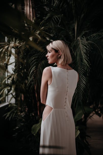 Un mariage aux inspirations tropicales et minimalistes à l'Espace Nobuyoshi - Freyia Photography - La mariée aux pieds nus