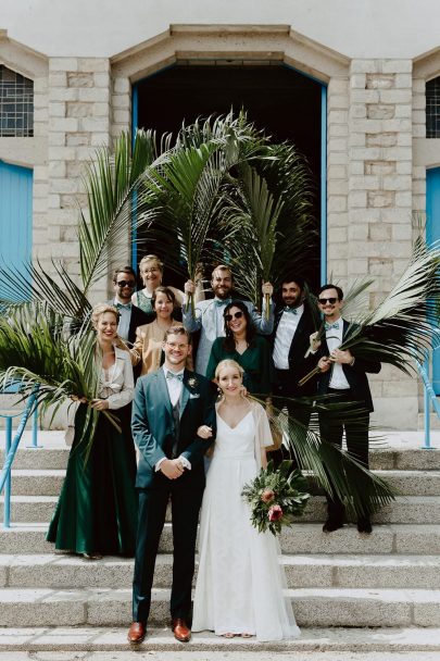 Un mariage tropical au Château de Saint-Marc à La Baule - Photos : Fanny Paris - Blog mariage : La mariée aux pieds nus