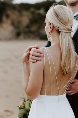 Un mariage tropical au Château de Saint-Marc à La Baule - Photos : Fanny Paris - Blog mariage : La mariée aux pieds nus