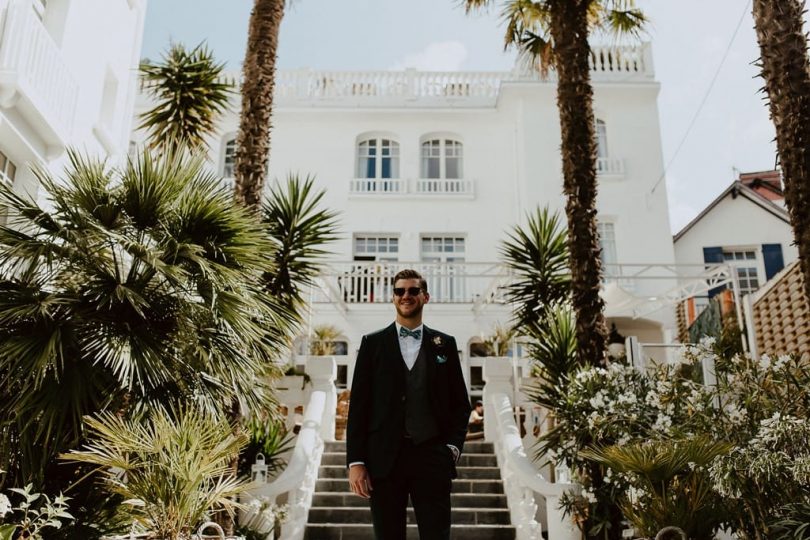 Un mariage tropical au Château de Saint-Marc à La Baule - Photos : Fanny Paris - Blog mariage : La mariée aux pieds nus