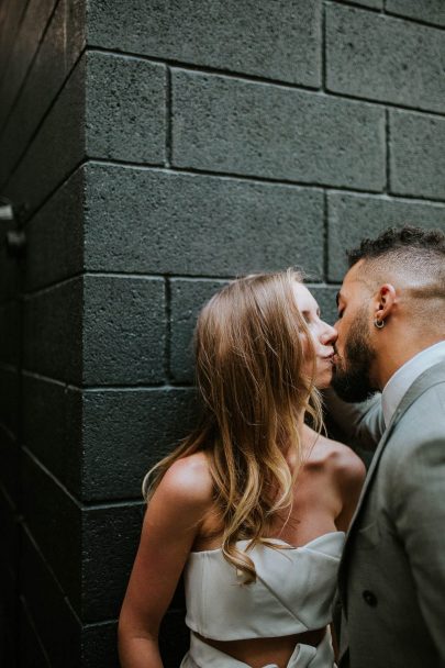 Un mariage urbain dans une piscine désaffectée - Photos : Mélanie Bultez - Blog mariage : La mariée aux pieds nus