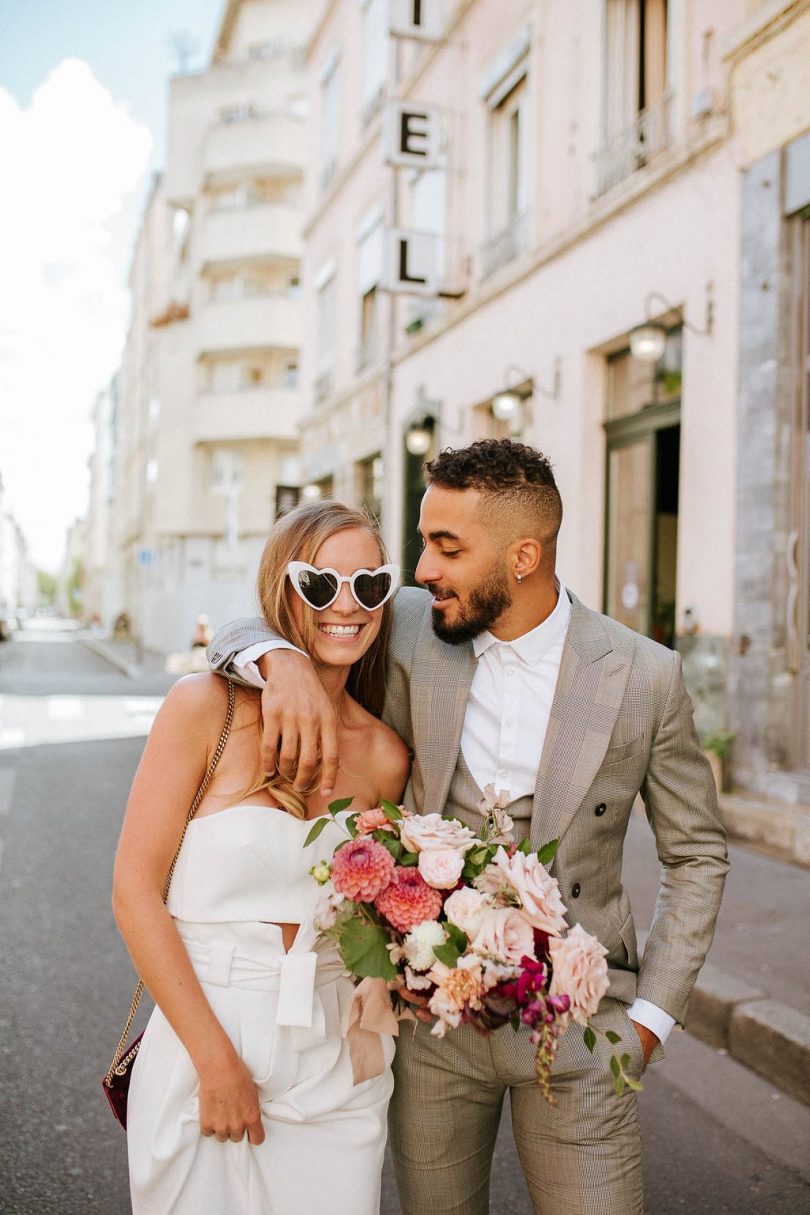 Un mariage urbain dans une piscine désaffectée - Photos : Mélanie Bultez - Blog mariage : La mariée aux pieds nus