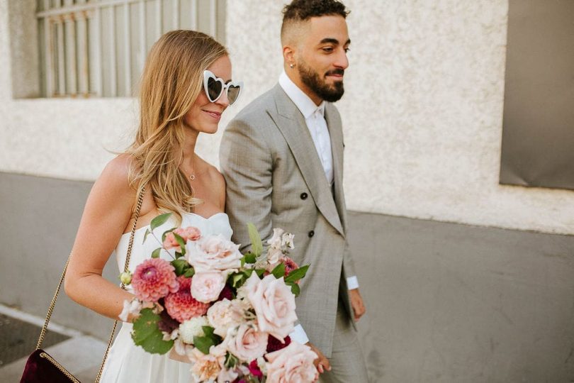 Un mariage urbain dans une piscine désaffectée - Photos : Mélanie Bultez - Blog mariage : La mariée aux pieds nus