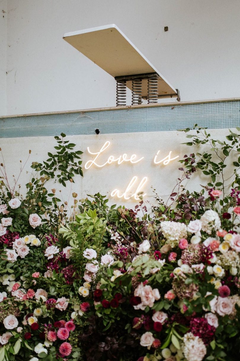 Un mariage urbain dans une piscine désaffectée - Photos : Mélanie Bultez - Blog mariage : La mariée aux pieds nus