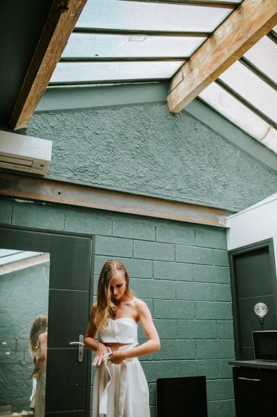 Un mariage urbain dans une piscine désaffectée - Photos : Mélanie Bultez - Blog mariage : La mariée aux pieds nus