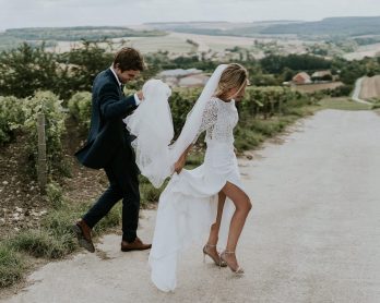 Un mariage végétal en Champagne - Photos : Madame B Photographie - Blog mariage : La mariée aux pieds nus