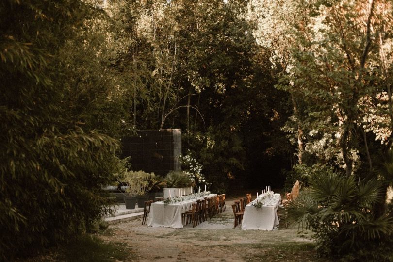 Un mariage végétal au Domaine de la Ribeaute dans l'Hérault