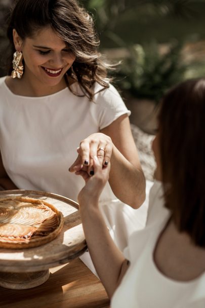 Un mariage végétal et exotique aux inspirations bohèmes