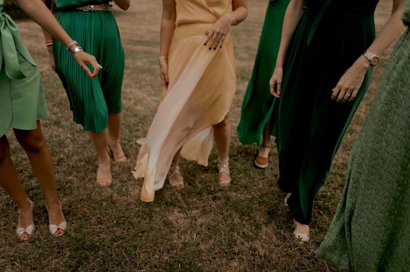 Un mariage en vert au Domaine des Bidaudières - Photo et video : Solveig & Ronan - Blog mariage : La mariée aux pieds nus