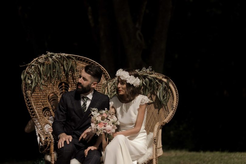 Un mariage en vert en Bretagne - La mariée aux pieds nus