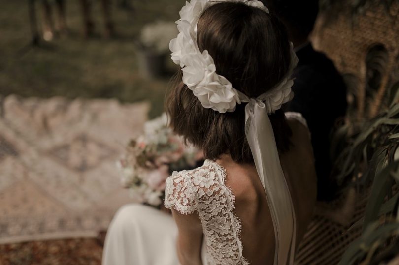 Un mariage en vert en Bretagne - La mariée aux pieds nus