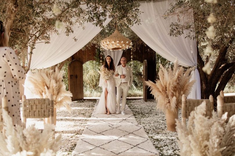 Un mariage à la Villa Taj à Marrakech - Photos : Dall'k - Blog mariage : La mariée aux pieds nus