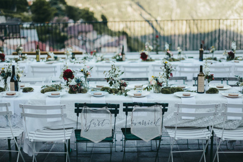 Un mariage à la montagne dans les Alpes Maritimes - A découvrir sur le blog mariage www.lamaireeauxpiedsnus.com - Photos : Reego Photographie