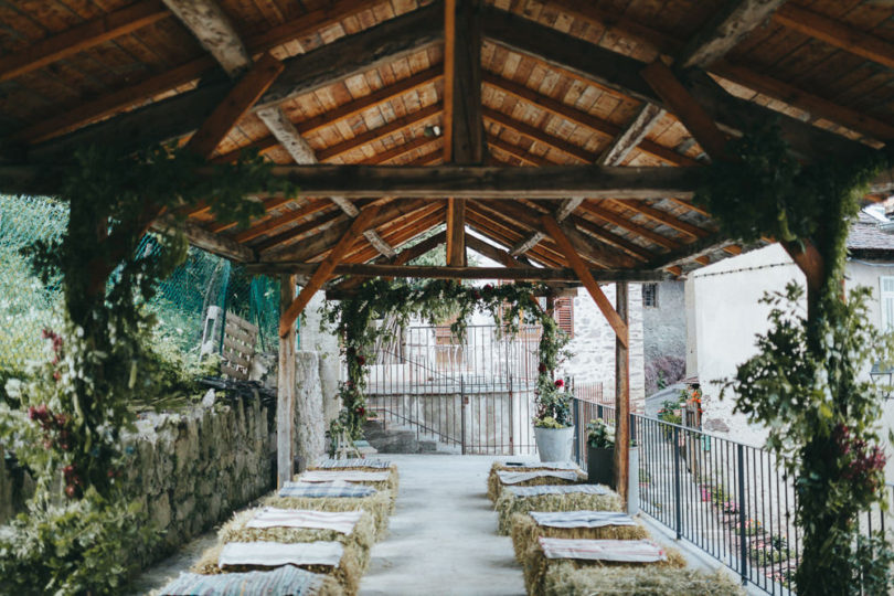 Un mariage à la montagne dans les Alpes Maritimes - A découvrir sur le blog mariage www.lamaireeauxpiedsnus.com - Photos : Reego Photographie