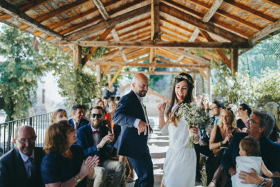 Un mariage à la montagne dans les Alpes Maritimes - A découvrir sur le blog mariage www.lamaireeauxpiedsnus.com - Photos : Reego Photographie