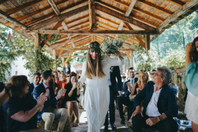 Un mariage à la montagne dans les Alpes Maritimes - A découvrir sur le blog mariage www.lamaireeauxpiedsnus.com - Photos : Reego Photographie