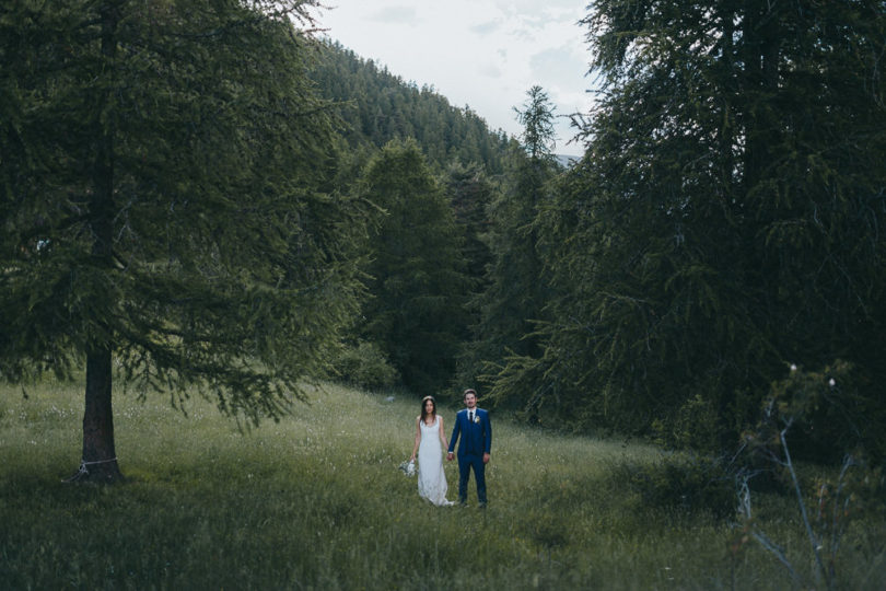 Un mariage à la montagne dans les Alpes Maritimes - A découvrir sur le blog mariage www.lamaireeauxpiedsnus.com - Photos : Reego Photographie