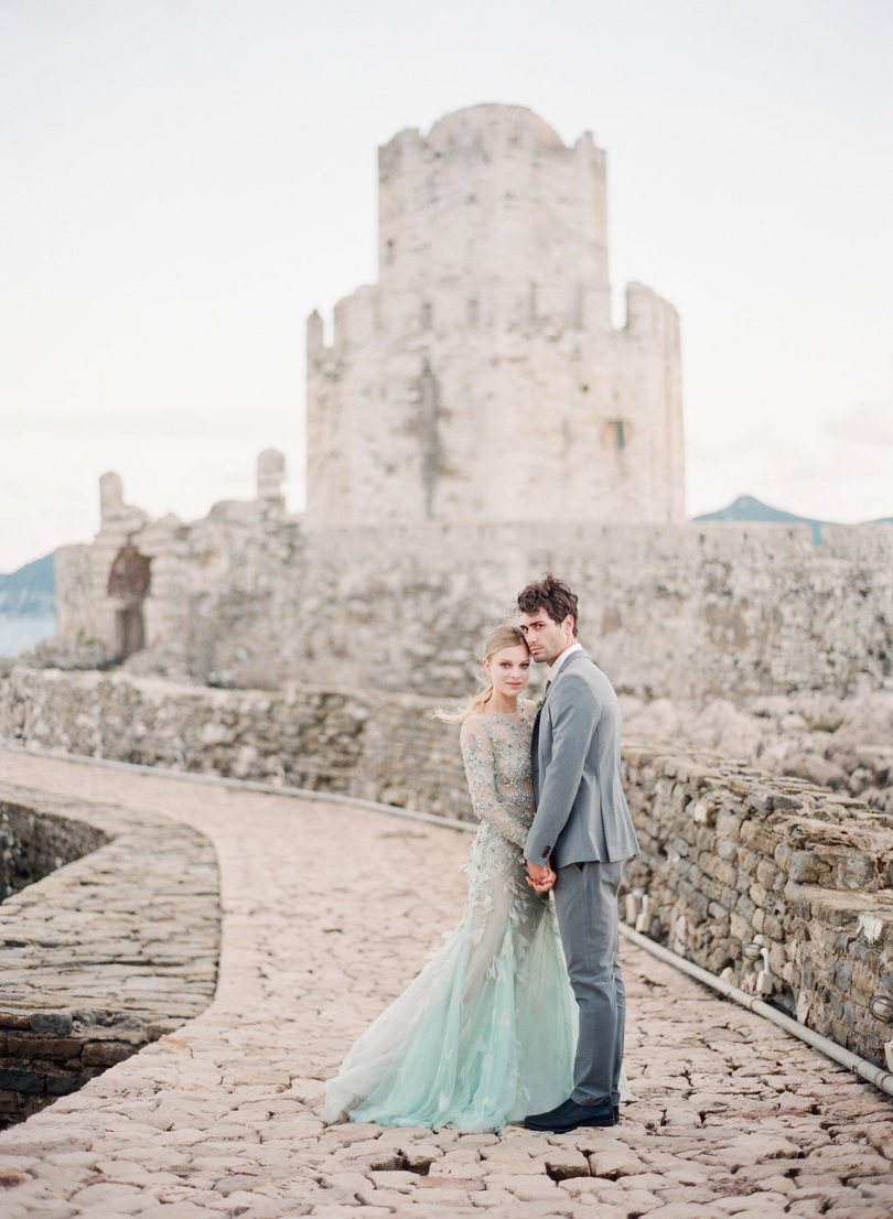 Un mariage vert d'eau en Grèce - Inspiration - A découvrir sur le blog mariage www.lamarieeauxpiedsnus.com - Photos : Marie Film Photographer