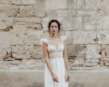 Marielle Maury - robes de mariée - Collection 2020 - Photos : Capyture - Blog mariage : La mariée aux pieds nus
