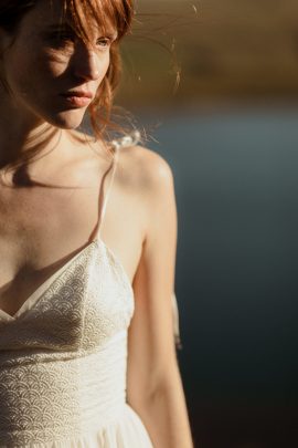 Marielle Maury - Robes de mariée - Collection 2019 - Photos : Capyture - Blog mariage : La mariée aux pieds nus