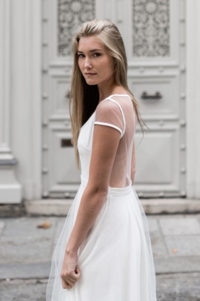 Marion Kenezi - Robes de mariée - Prêt à Porter - Photos : Julien Navarre - Blog mariage : La mariée aux pieds nus