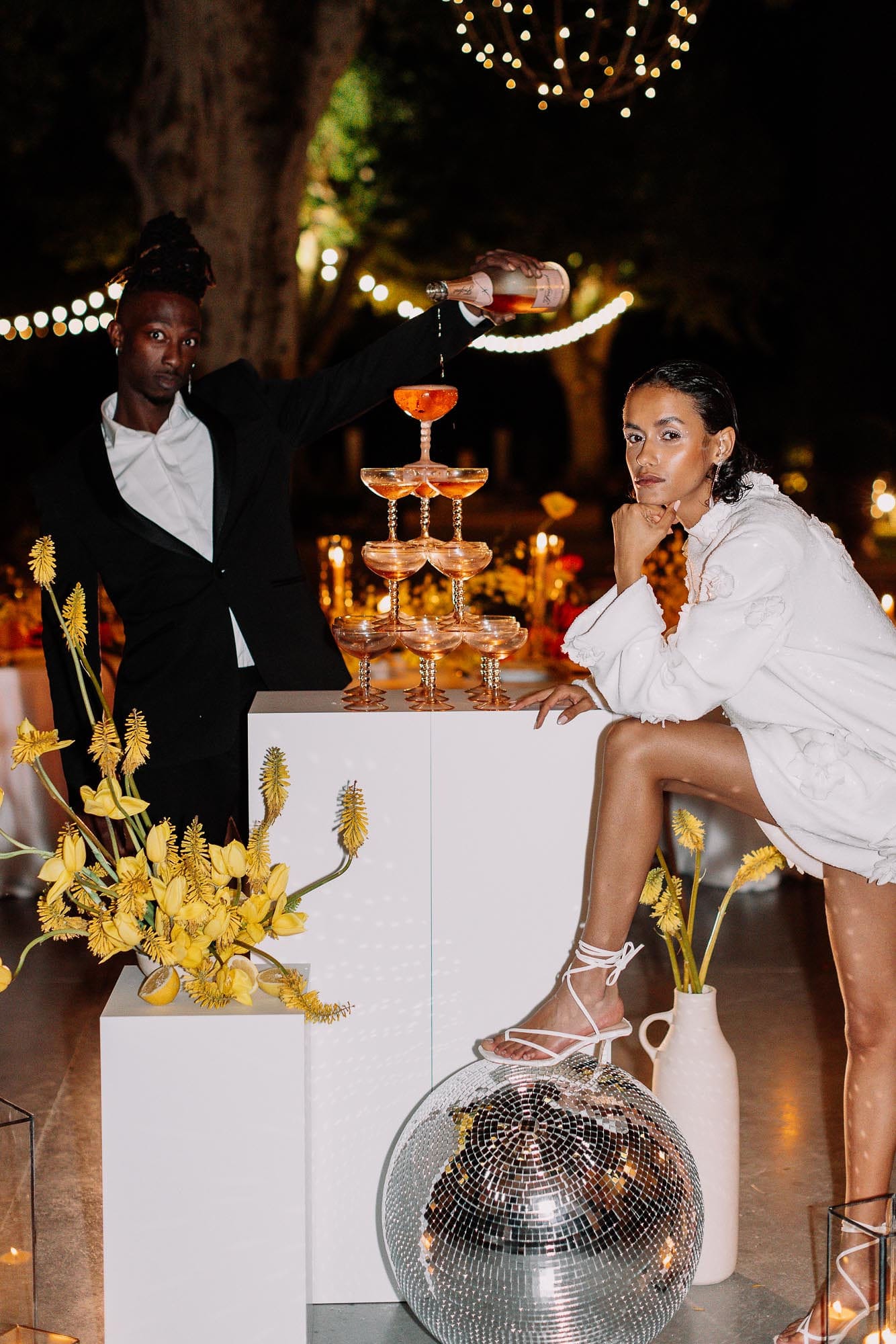 Le Mas d'Arvieux - Lieu de réception en Provence - Blog mariage : La mariée aux pieds nus