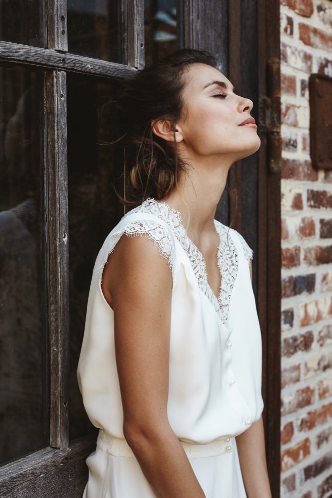 Mathilde Marie - Robes de mariée - Collection 2018 - Blog mariage : La mariée aux pieds nus