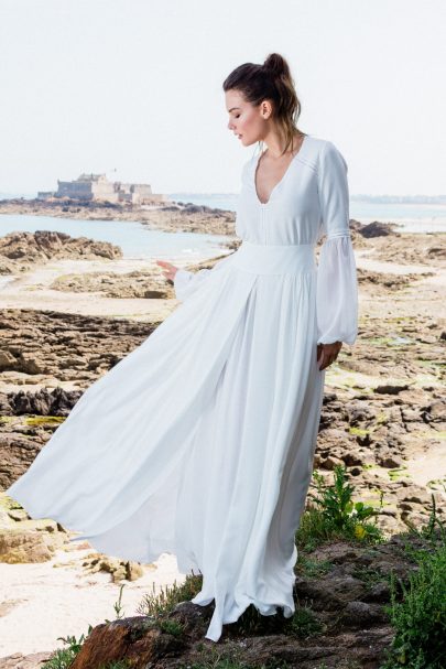 Mélodie Boitard - Robes de mariée - Collection 2020 - Blog mariage : La mariée aux pieds nus