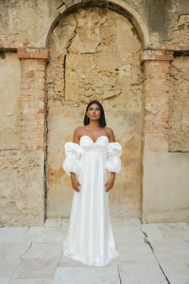 Muse Blanche - Robes de mariée - Collection 2024 - Blog mariage : La mariée aux pieds nus