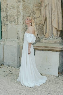 Muse Blanche - Robes de mariée - Collection 2024 - Blog mariage : La mariée aux pieds nus