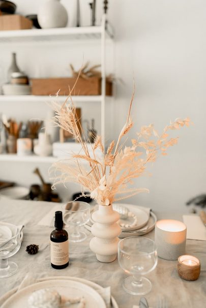 Un Noel simple et moderne - Photos : Rock'n Brides - Décoration : Atelier Blanc - Blog mariage : La mariée aux pieds nus