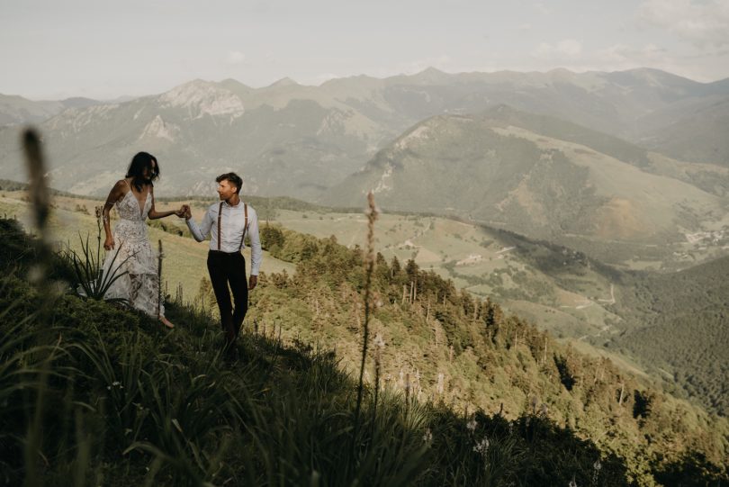 Organiser un mariage à la montagne- Photos : Julien Navarre - Blog mariage : La mariée aux pieds nus