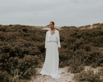 Orlane Herbin - Robes de mariée - Collection 2020 - Photographe : David Maire - Blog mariage : La mariée aux pieds nus