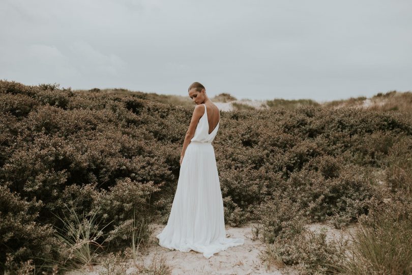 Orlane Herbin - Robes de mariée - Collection 2020 - Photographe : David Maire - Blog mariage : La mariée aux pieds nus