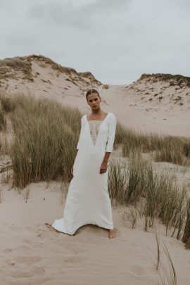 Orlane Herbin - Robes de mariée - Collection 2020 - Photographe : David Maire - Blog mariage : La mariée aux pieds nus