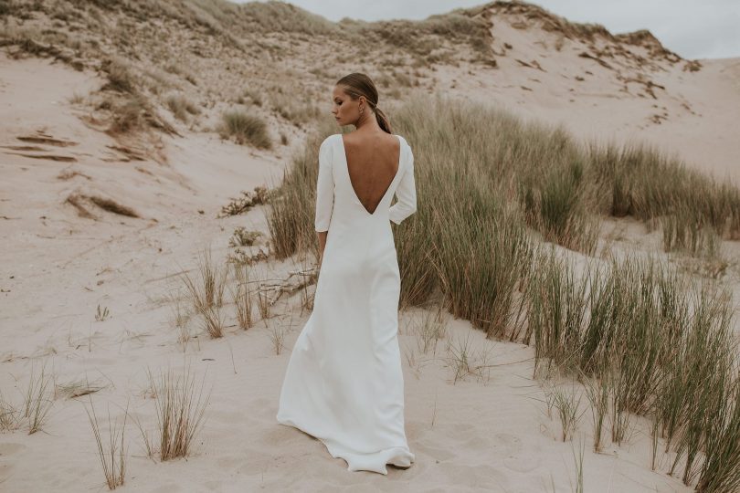 Orlane Herbin - Robes de mariée - Collection 2020 - Photographe : David Maire - Blog mariage : La mariée aux pieds nus